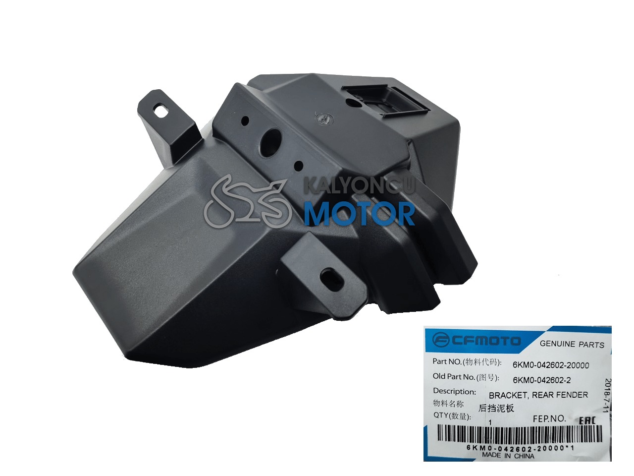 CF Moto NK 250 Arka Çamurluk CF Moto NK 250 Arka Çamurluk