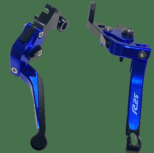 YAMAHA R25 FREN VE DEBRİYAJ KOLU MAVİ KATLANIR YAMAHA R25 FREN VE DEBRİYAJ KOLU MAVİ KATLANIR