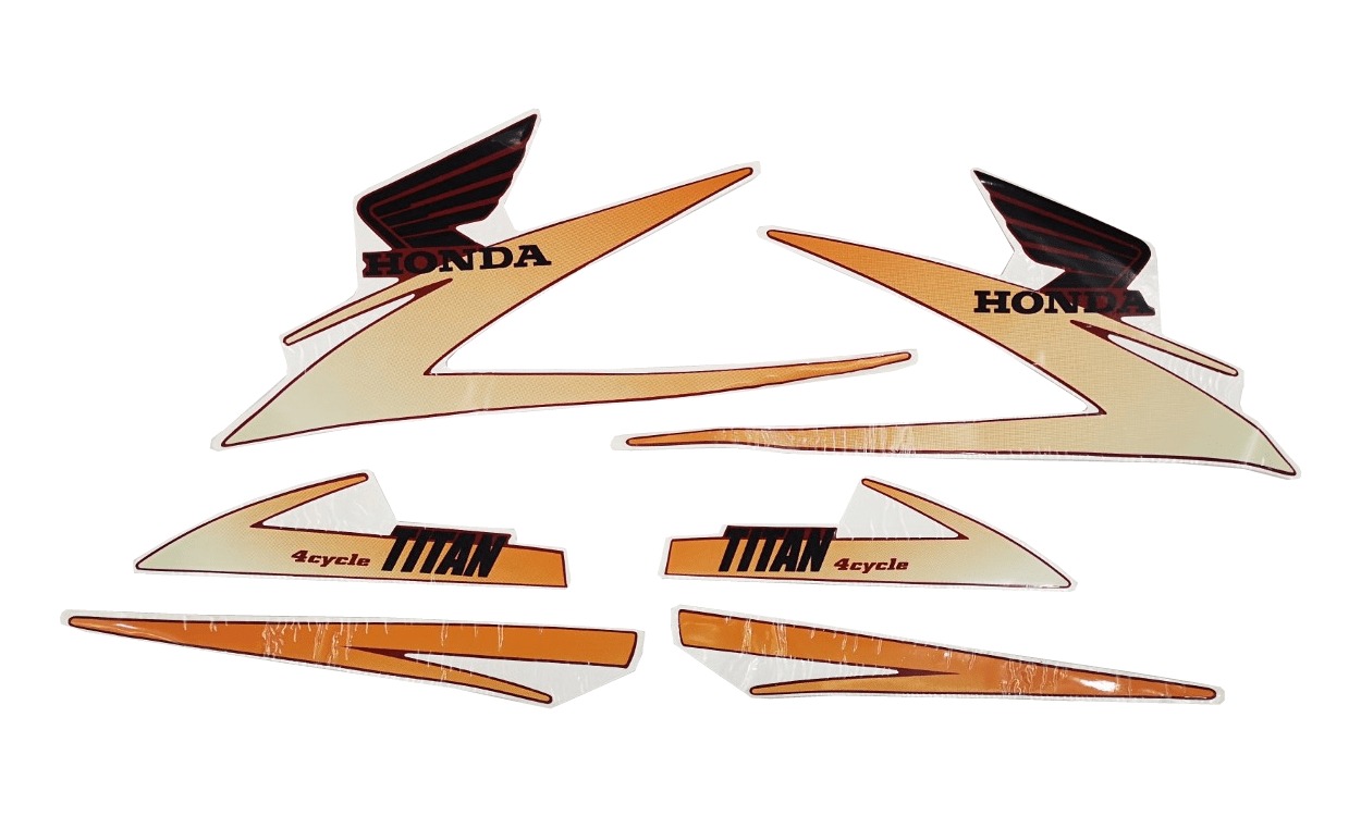 Honda Titan Etiket Takımı Kırmızı Honda Titan Etiket Takımı Kırmızı