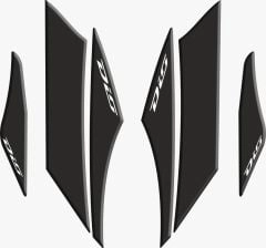 Honda Dio 110 Yan Pad Set 6 Parça Siyah Honda Dio 110 Yan Pad Set 6 Parça Siyah