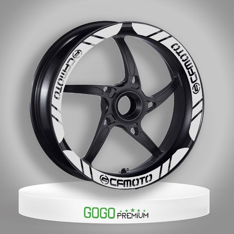 CF Moto Jant Şeridi Geniş Beyaz CF Moto Jant Şeridi Geniş Beyaz