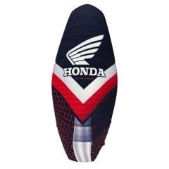 Honda ACE 125 3D Koltuk Kılıfı Siyah Beyaz Kırmızı Üçgen Honda ACE 125 3D Koltuk Kılıfı Siyah Beyaz Kırmızı Üçgen