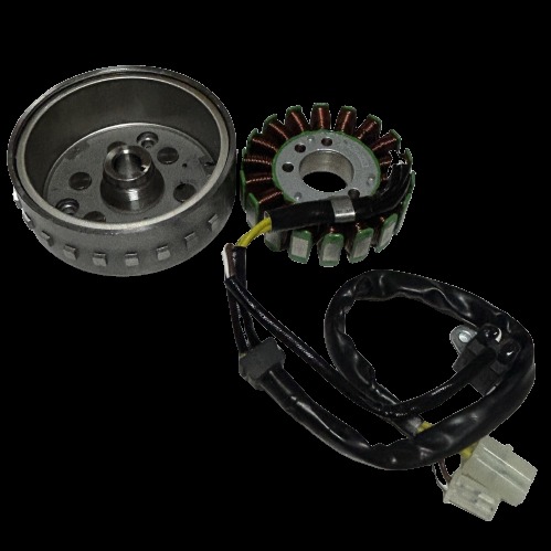 Tvs Apache RTR 200 Statör Sargı Manyeto Rotor Set Euro4 Orijinal 2019-2022