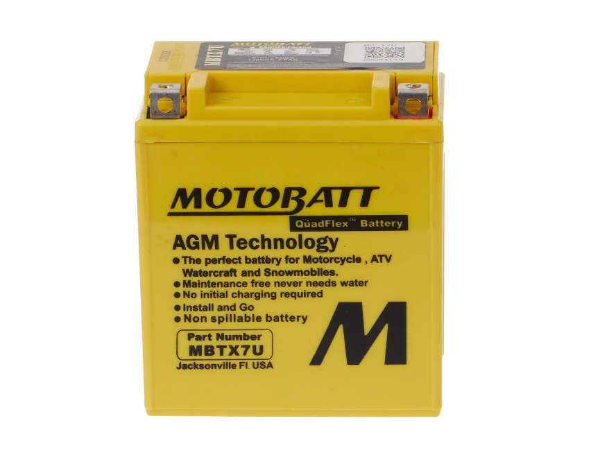 Yamaha YZF R25 Motobatt Akü MBTX7U