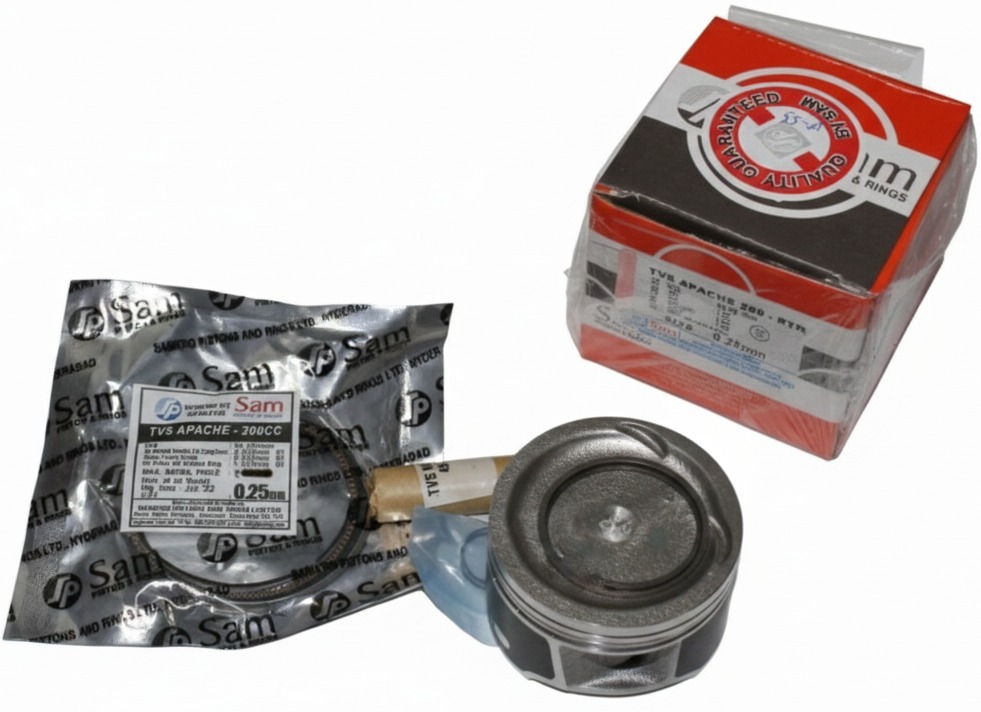 Tvs Apache RTR 200 Piston Segman 66.25 mm 15P SAM 2019-2026