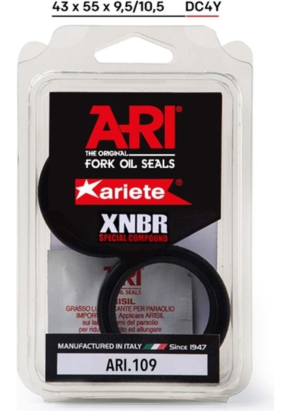 Ariete Arıete Kawasaki Gtr 1400 (2008-2016) Ön Amörtisör Yağ Keçesi Çift Yaylı 43X55X9,5/10,5