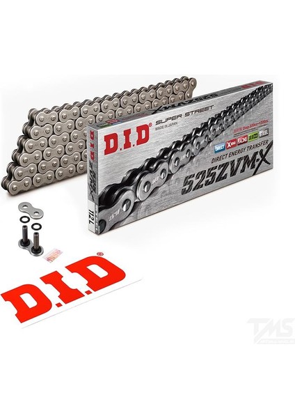 DID 525-112ZVM-X 2011-2015 Kawasaki Ninja ZX-10R Uyumlu Zincir Zvm-X Çelik Renk DID 525-112ZVM-X 2011-2015 Kawasaki Ninja ZX-10R Uyumlu Zincir Zvm-X Çelik Renk
