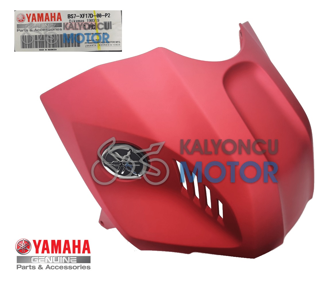 Yamaha R25 2019 Depo Üstü Kapak Mat Kırmızı Yamaha R25 2019 Depo Üstü Kapak Mat Kırmızı
