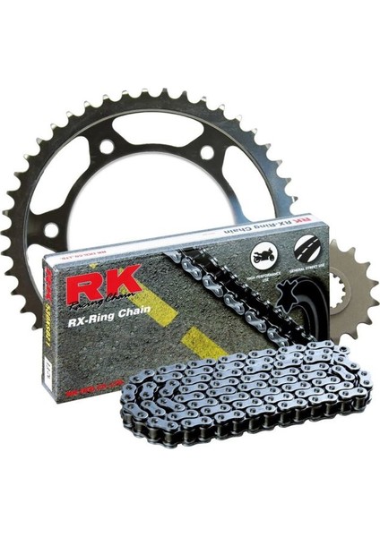 RK Kawasaki EX 650 NINJA Rk X-ring Zincir Dişli Set 520 XSO-15/46T (2013-2016) RK Kawasaki EX 650 NINJA Rk X-ring Zincir Dişli Set 520 XSO-15/46T (2013-2016)