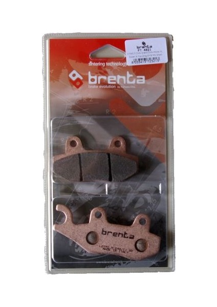 Brenta Kawasaki KLR 650 Disk Sinter Metal Fren Balata Arka (2008-2009) Brenta Kawasaki KLR 650 Disk Sinter Metal Fren Balata Arka (2008-2009)