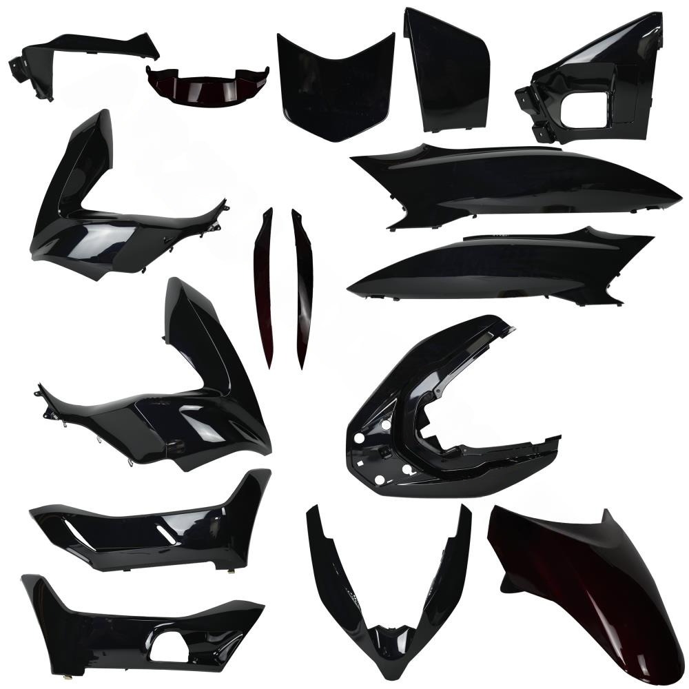 Honda PCX 125 Kaporta Seti Siyah (2018-2020) Honda PCX 125 Kaporta Seti Siyah (2018-2020)