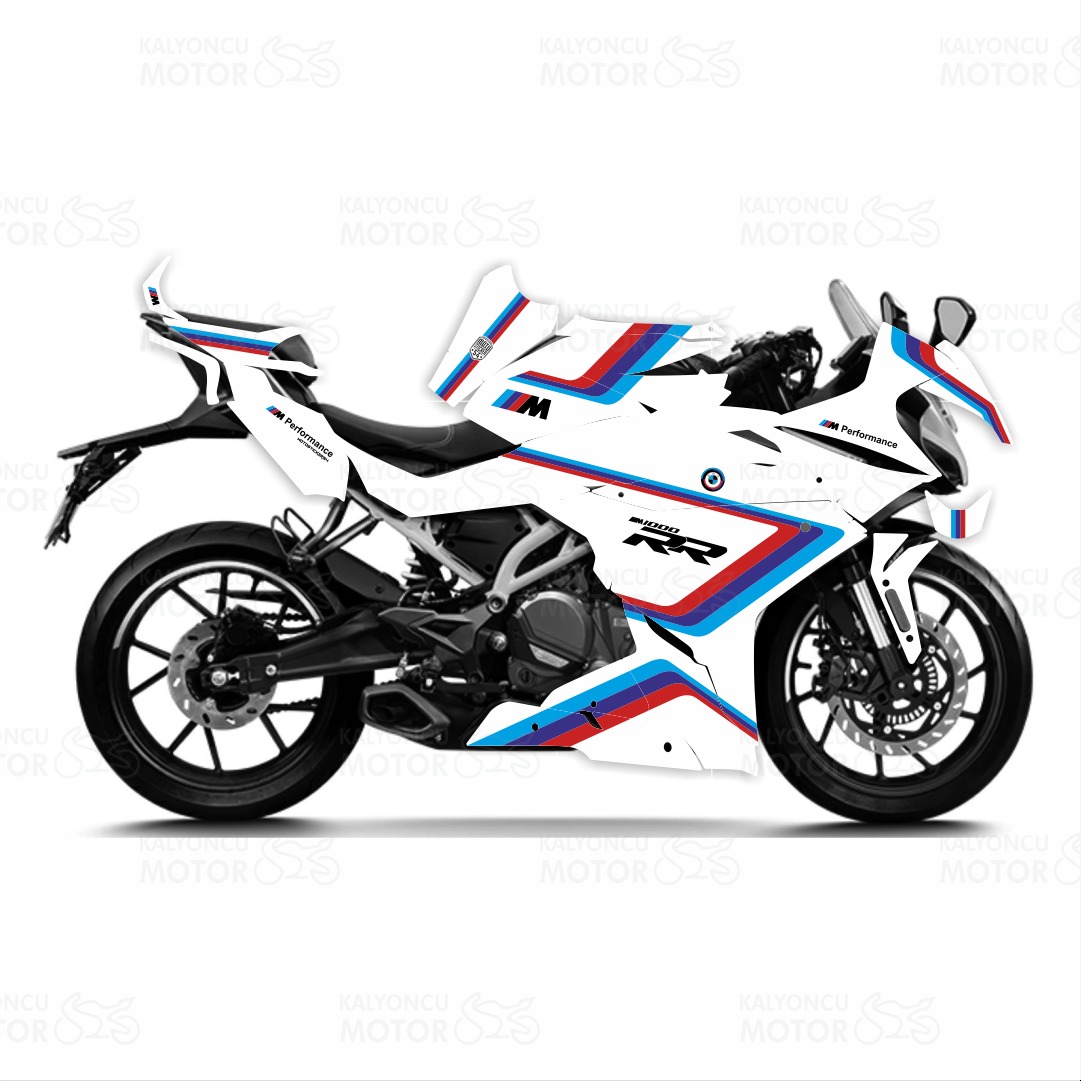 CF Moto 250 SR MPerformance Design 1000 RR Edition Sticker Set- Kaplama CF Moto 250 SR MPerformance Design 1000 RR Edition Sticker Set- Kaplama