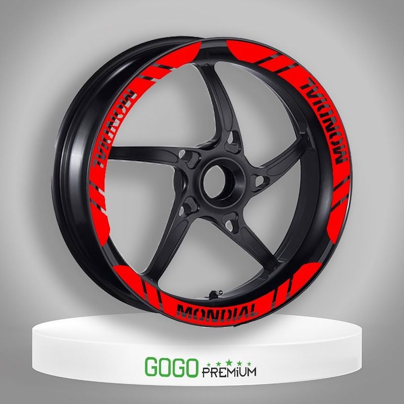 Mondial Drift 125 L Jant Şeridi Geniş Kırmızı Mondial Drift 125 L Jant Şeridi Geniş Kırmızı