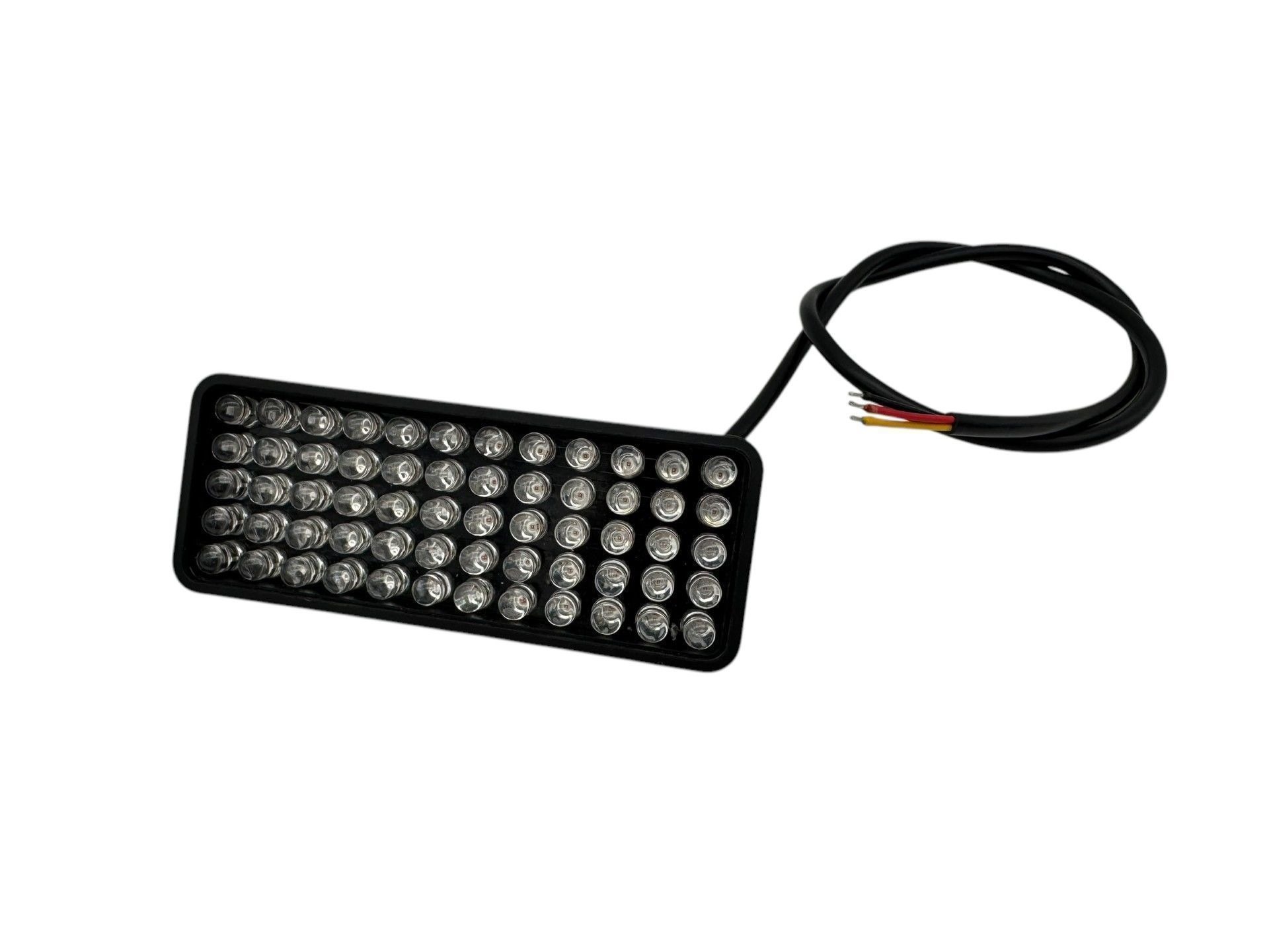 Kanuni Mati 125 Knmaster 400 Kırmızı Ledli Reflektör