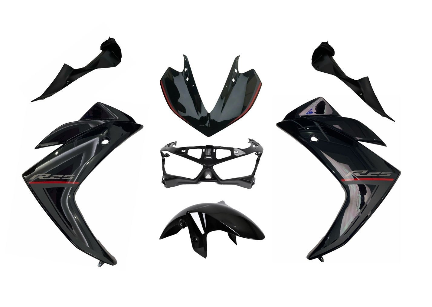 Yamaha YZF R25 2018 ABS Siyah Ön Grenaj Seti (Orjinal)