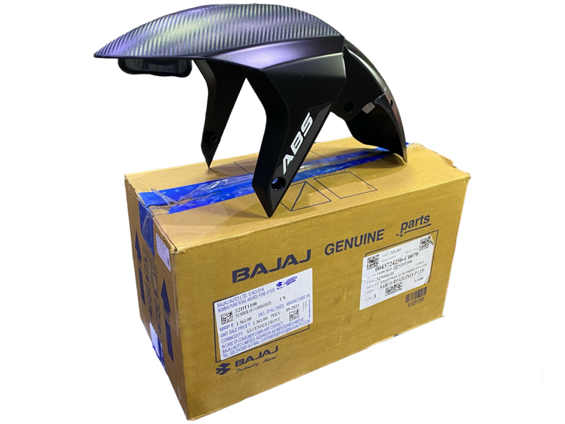 PULSAR RS 200 ÇAMURLUK ÖN SİYAH ORJİNAL PULSAR RS 200 ÇAMURLUK ÖN SİYAH ORJİNAL