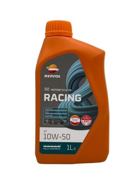 Repsol Racing 4T 10W/50 1 Lt. Motosiklet Yağı Repsol Racing 4T 10W/50 1 Lt. Motosiklet Yağı