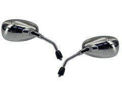 Nikel Oval Ayna Takımı 8 MM. Nikel Oval Ayna Takımı 8 MM.
