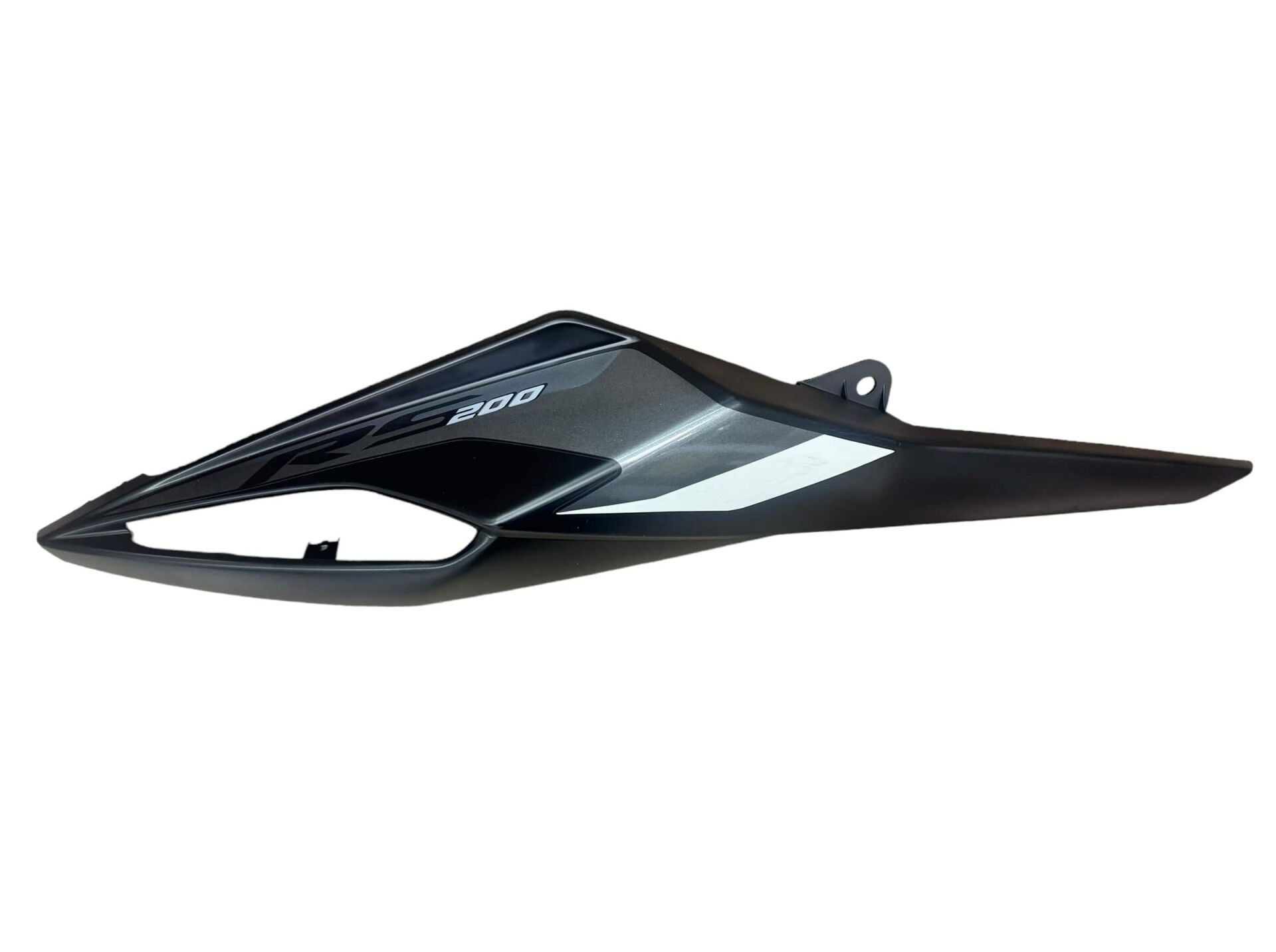 Bajaj Pulsar RS 200 Sele Altı Panel Sağ Gri E4 Bajaj Pulsar RS 200 Sele Altı Panel Sağ Gri E4