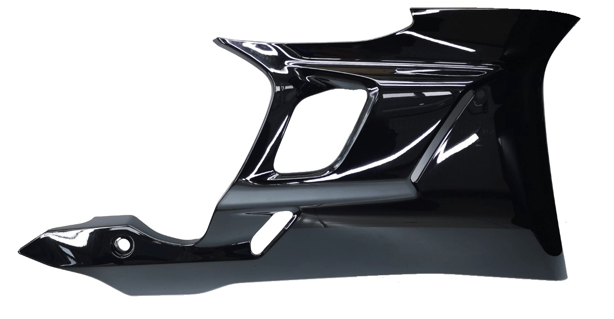 Yamaha R25 2019 Sağ Alt Kapak 2 Parlak Siyah