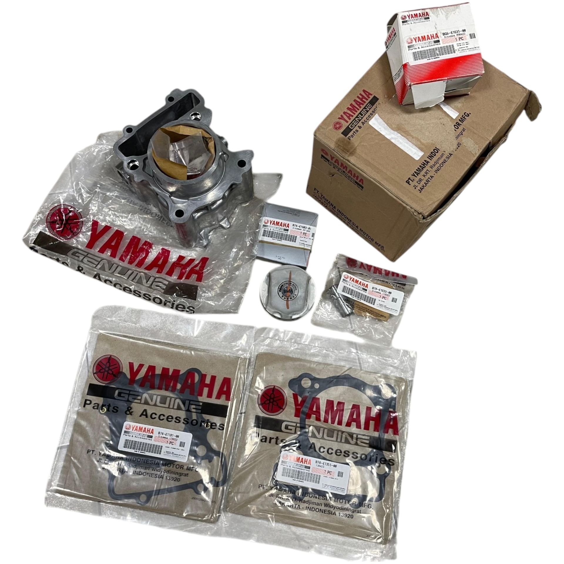 Yamaha Xmax 250 Silindir Piston Sekman Seti Alt Üst Conta Komple Set Orijinal 2018-2024 Yamaha Xmax 250 Silindir Piston Sekman Seti Alt Üst Conta Komple Set Orijinal 2018-2024