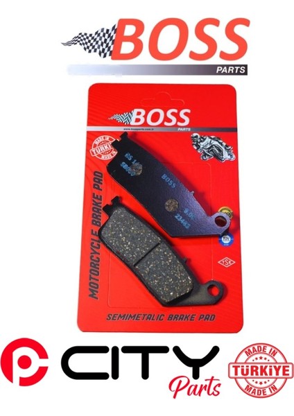 Boss Kawasaki Nınja 650 Krt 2017-2020 Ön Fren Balatası Boss Sinterli CT1316