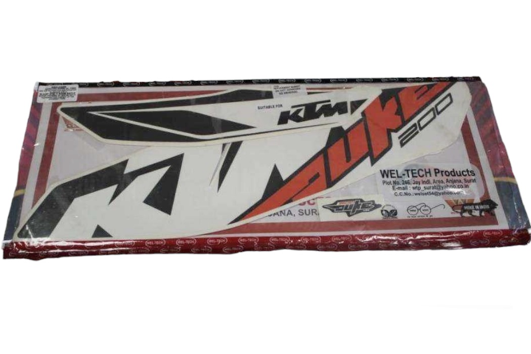 KTM DUKE STICKER ARMA SETİ KTM DUKE STICKER ARMA SETİ