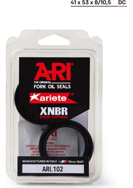 Ariete KAWASAKİ R6-N (2006-2016) ÖN AMÖRTİSÖR YAĞ KEÇESİ ÇİFT YAYLI 41X53X8/10,5