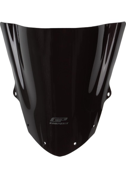 Gp Kompozit Kawasaki ZX-10R 2008-2010 Uyumlu Ön Cam Siyah 34 cm
