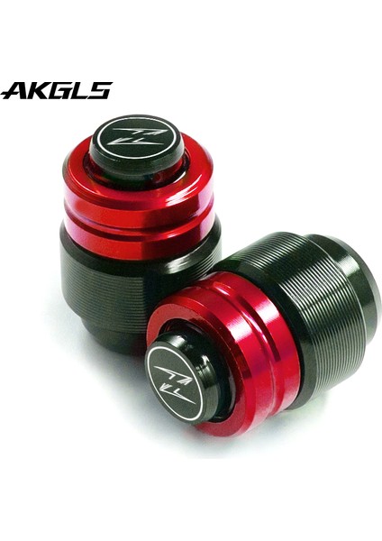 Xifu Shop C Kırmızı Stil Kawasaki Z900 Z400 Z300 Z650 Z750 Z800 Z1000 Motosiklet Lastik Hava Valfi Kapak Takma Fişi Alüminyum En Son Aksesuarları (Yurt Dışından)