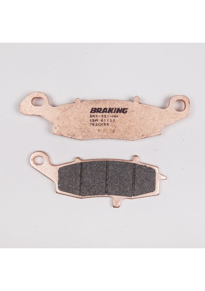 Braking Kawasaki Z750S (2004-2012) Sinterli Sol Ön Fren Balatası Braking Kawasaki Z750S (2004-2012) Sinterli Sol Ön Fren Balatası