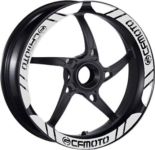 Cf Moto 250 SR Jant Şeridi Geniş Siyah Beyaz