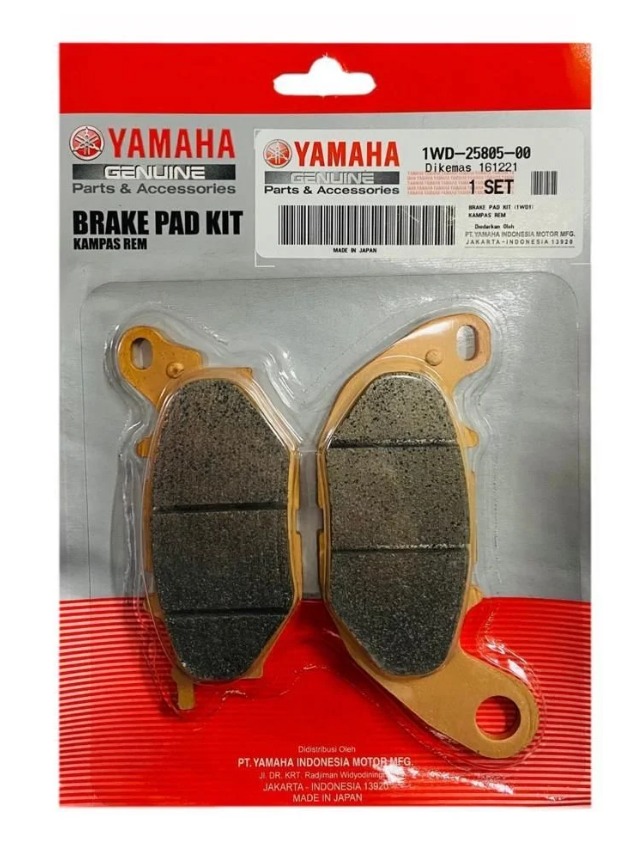 Yamaha MT25 Ön Fren Balatası (Orjinal) Yamaha MT25 Ön Fren Balatası (Orjinal)
