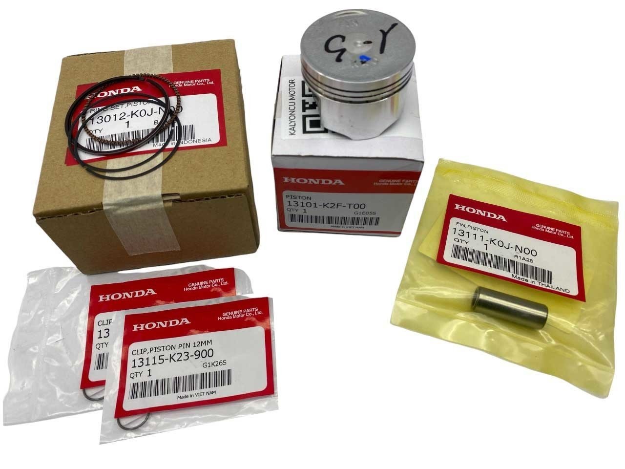 Honda Dio 110 Piston Seti Honda Dio 110 Piston Seti