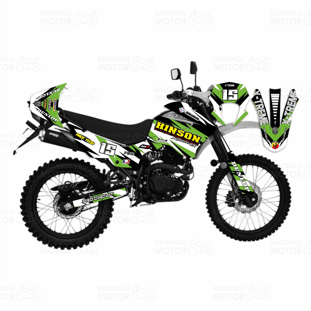 Mondial X-Treme Max 150 Hinson Design Sticker Set Mondial X-Treme Max 150 Hinson Design Sticker Set