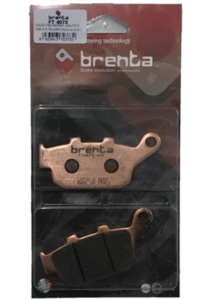 Brenta Kawasakı Kle Versys Abs 1000CC 19-20 Arka Fren Balatası Brenta Si