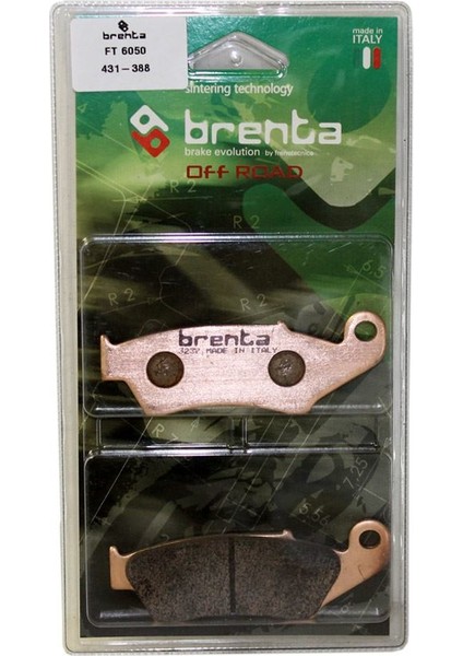 Brenta Kawasaki KX 125 Disk Sinter Metal Off-Road Fren Balata Ön (1994-2008) Brenta Kawasaki KX 125 Disk Sinter Metal Off-Road Fren Balata Ön (1994-2008)