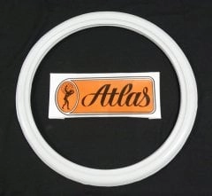 Motosiklet 18'' Kalın Beyaz Yanak ATLAS