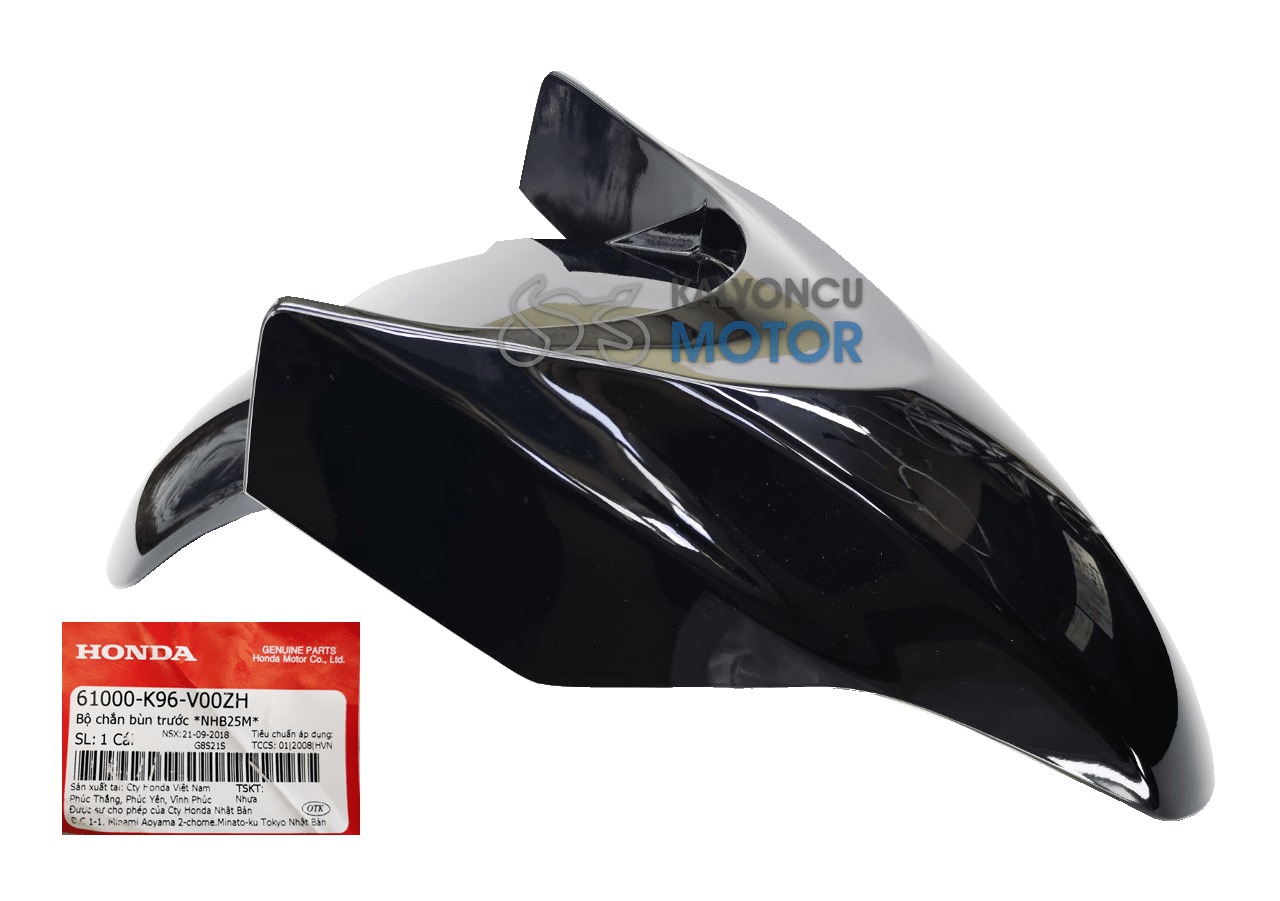 Honda PCX 125 Ön Çamurluk Siyah 2018-2020 Honda PCX 125 Ön Çamurluk Siyah 2018-2020