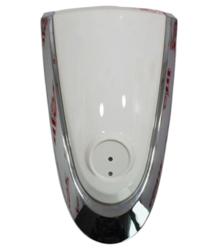 Sym Fiddle 3 125 - Fiddle 3 200 Ön Panel Orta Küçük Dekor Kapak Grenajı Beyaz