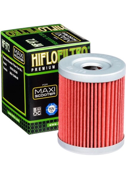 Suzuki Burgman An 400 1999-2006 Hiflo HF972 Yağ Filtresi Suzuki Burgman An 400 1999-2006 Hiflo HF972 Yağ Filtresi