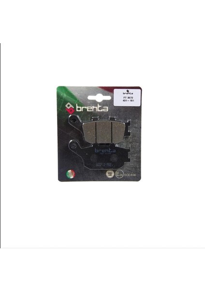 Brenta Kawasakı Z 1000 2007-2009 Arka Fren Balata Brenta