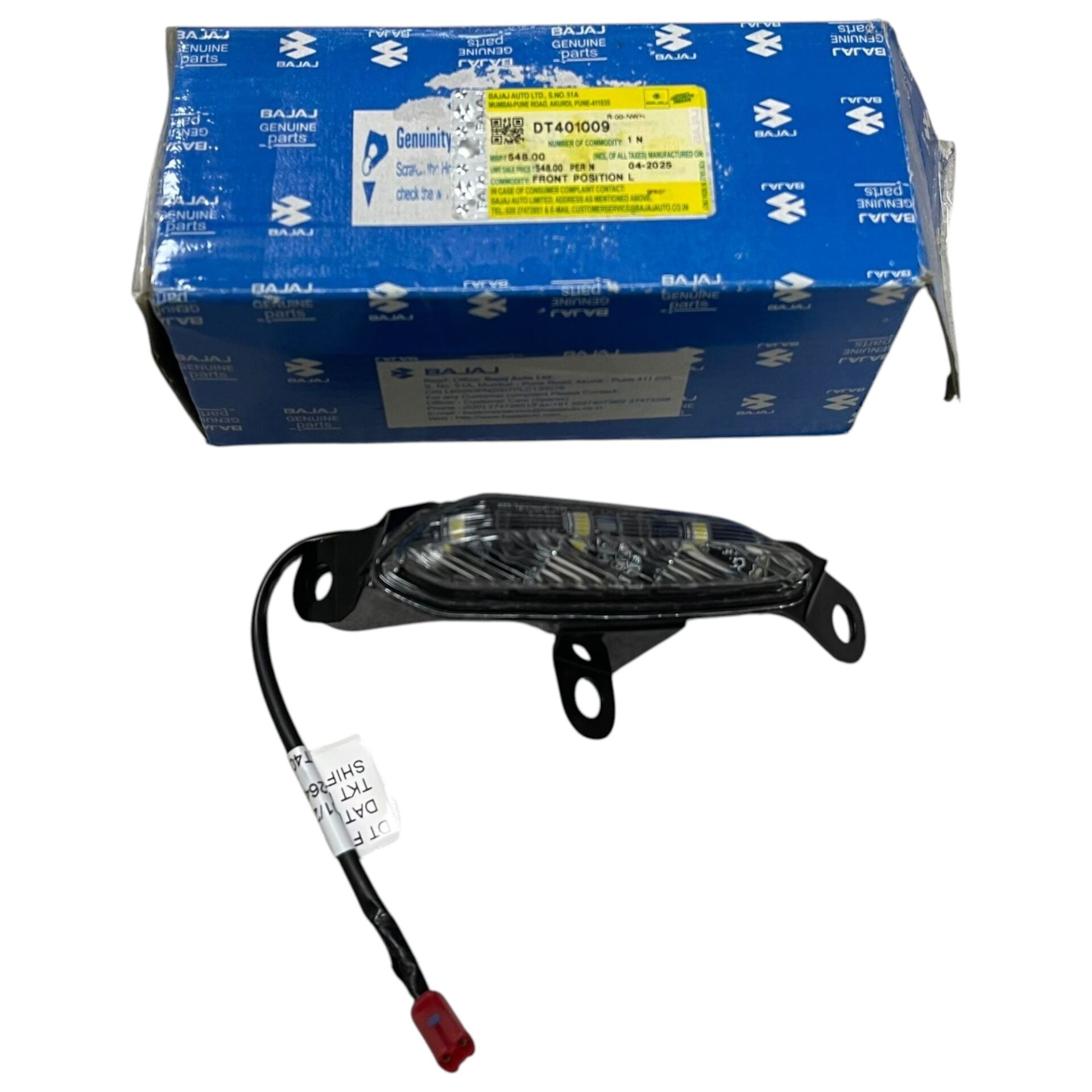 Bajaj Pulsar RS 200 Ön Sol Led Park Lambası Orijinal DT401009 Bajaj Pulsar RS 200 Ön Sol Led Park Lambası Orijinal DT401009