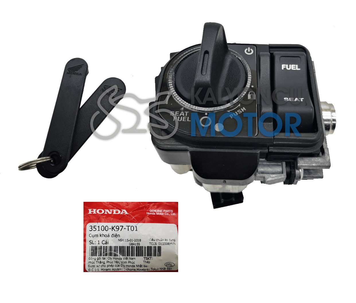 Honda PCX 125 Kontak Tertibatı Komple 2018-2020 Honda PCX 125 Kontak Tertibatı Komple 2018-2020