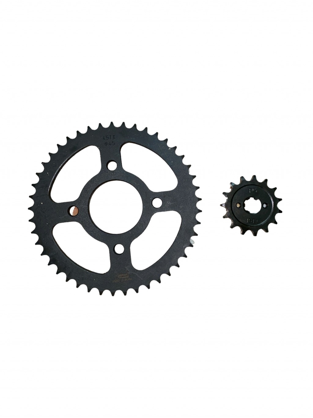 PULSAR NS 150 ÖN ARKA DİŞLİ SET 45*15 GOMET PULSAR NS 150 ÖN ARKA DİŞLİ SET 45*15 GOMET