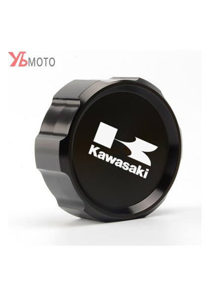 Xifu Shop C Siyah Stil Kawasaki Zsx Ninja ZX10R ZX9R ZX6R ZX250R Z750S Z750 GTR1400 Için Motosiklet C Ön Fren Sıvı Deposu Kapağı Kapak (Yurt Dışından)