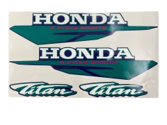 Honda Titan Eski Model Etiket Takımı (Mavi Renk İçin) Honda Titan Eski Model Etiket Takımı (Mavi Renk İçin)