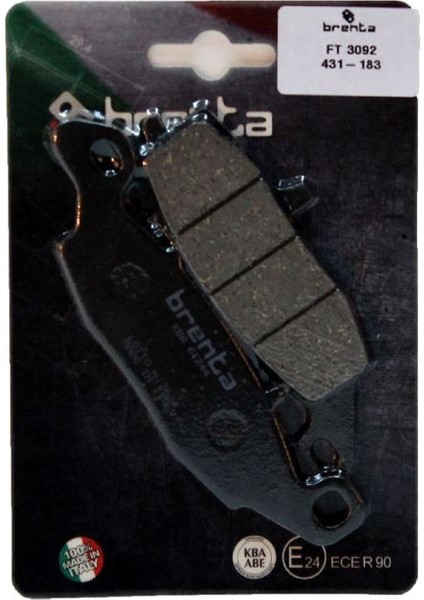 Brenta Kawasaki ZR 7 S Disk Fren Balata Ön (2001-2003)
