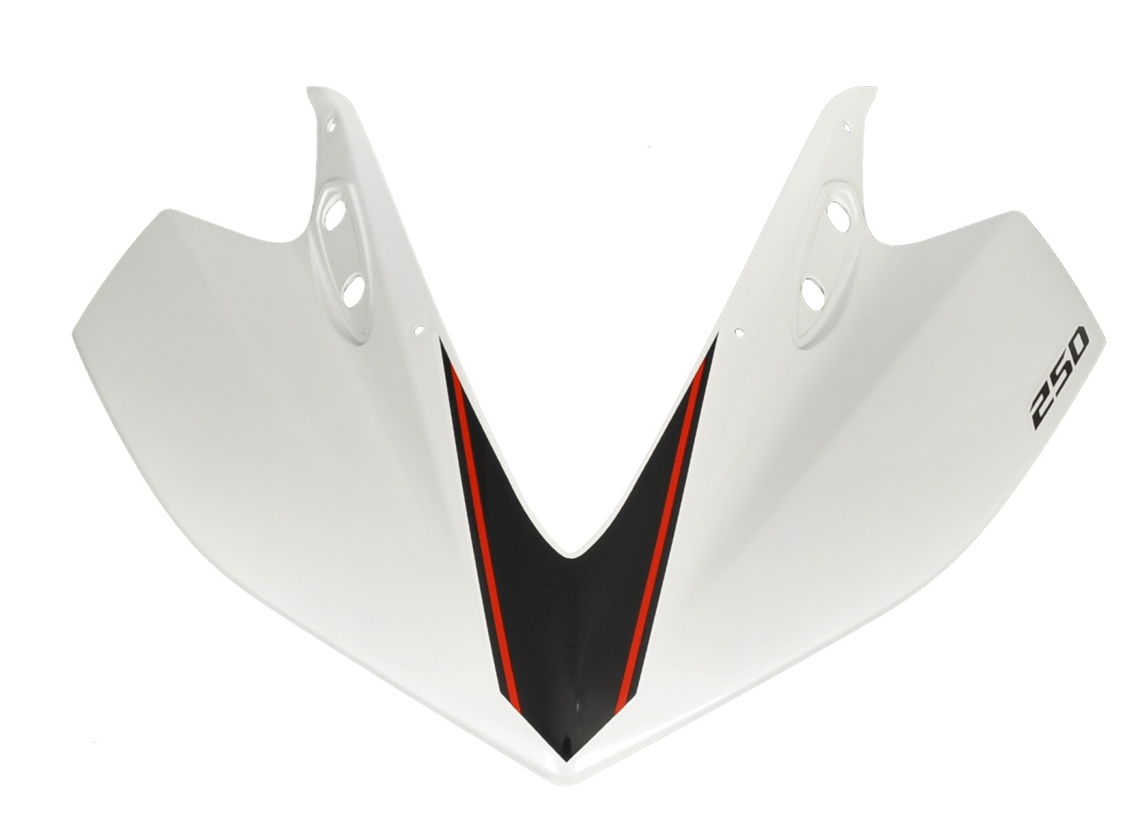Yamaha YZF R25 Beyaz Kafa Grenajı