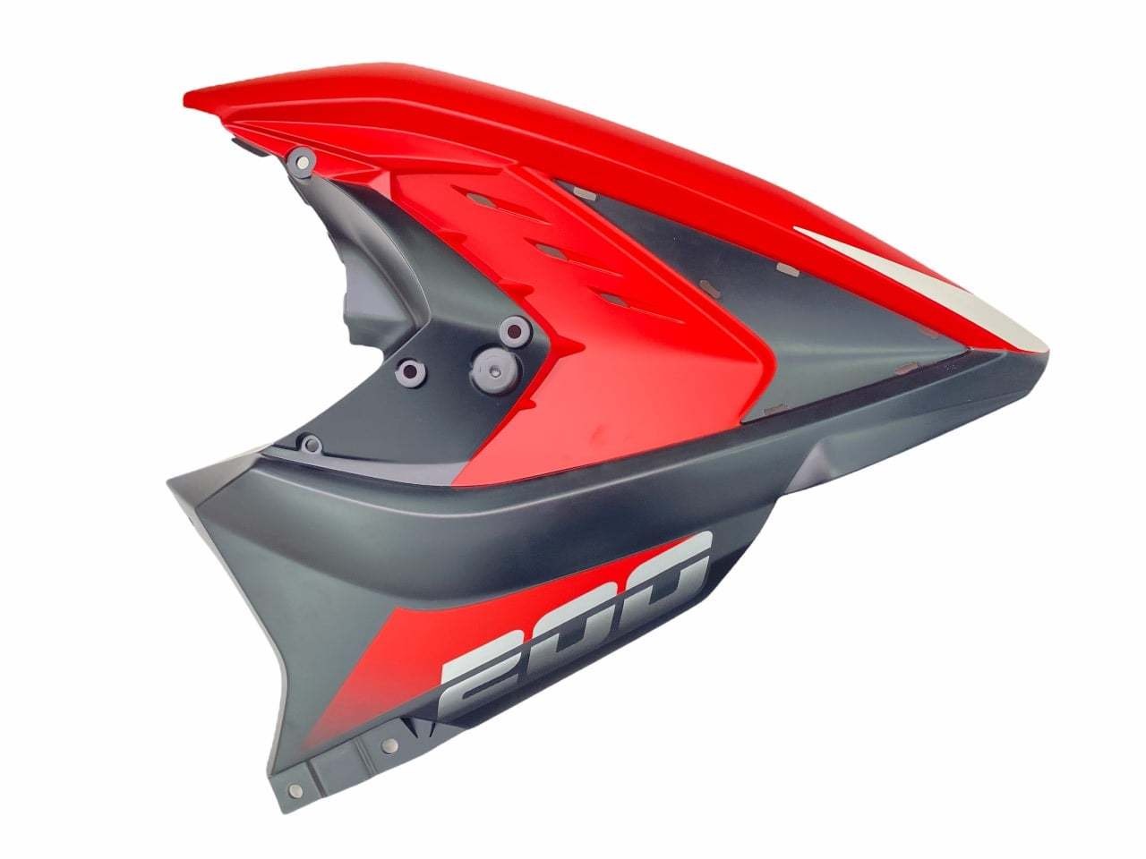 Bajaj Pulsar RS 200 Sağ Ön Grenaj Kırmızı 2021-2025 Bajaj Pulsar RS 200 Sağ Ön Grenaj Kırmızı 2021-2025
